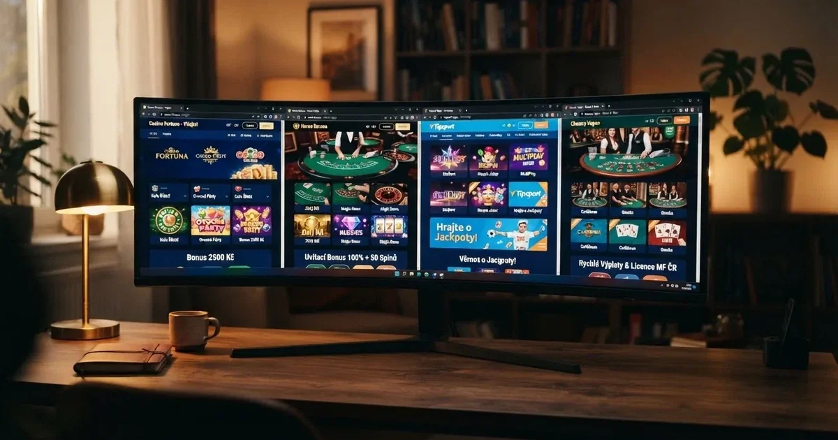 Nejlepší online casino CZ 2026 — žebříček licencovaných provozovatelů